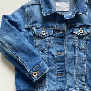 ✨Zara Girl 6 years like new Denim jacket✨